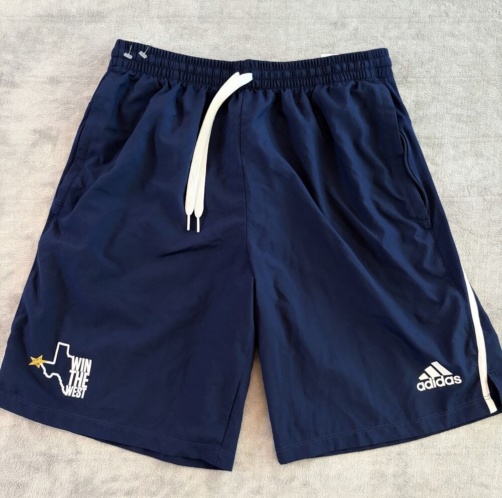 UTEP Miners adidas Practice Shorts Men's Blue Used Medium